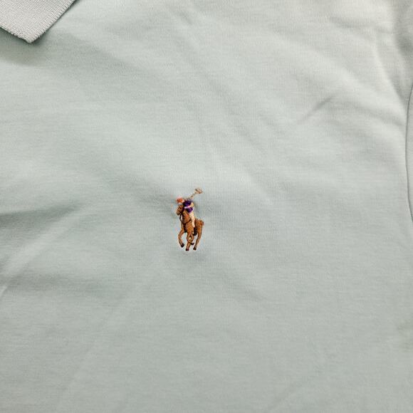 Polo by Ralph Lauren Polo Shirt Men's Size Large Classic Fit Mint Green - Picture 7 of 9